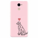 Husa silicon pentru Huawei Nova Lite Plus, Love Dog