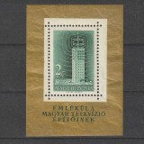 Bloc TELEV&Iacute;ZI&Oacute; (Televiziunea) LP1579 1958, Nestampilat