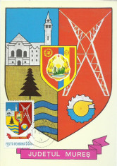 TSV* - MAXIMA MURES - STEMA JUDETULUI HERALDICA `78 foto