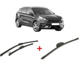 Cumpara ieftin Set 3 stergatoare KIA NIRO I (DE) 2016 - 2022, pentru parbriz si luneta, Bosch Aerotwin