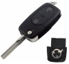 Carcasa cheie Topautochei&reg; pentru Audi A3 A4 A6 suport pentru baterie tip CR1616, Fara Brand