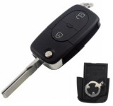 Carcasa cheie Topautochei&reg; pentru Audi A3 A4 A6 suport pentru baterie tip CR1616, Fara Brand