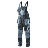 Pantalon cu pieptar de lucru Topmaster Pro XXXXL, rezistent la uzura