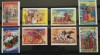 BC593, URSS 1991, serie folclor, povesti (2 poze, 15 valori), Nestampilat