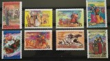 BC593, URSS 1991, serie folclor, povesti (2 poze, 15 valori)
