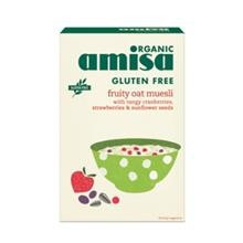 Muesli cu Fructe si Ovaz Fara Gluten Bio Amisa 325gr Cod: 5032722312258 foto