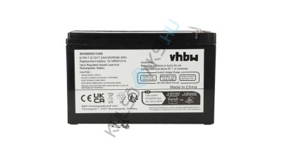 &amp;Icirc;nlocuire baterie UPS VHBW pentru APC RBC110 - 7200 mAh 12 V AGM foto