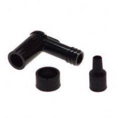 Fisa bujie, unghi: 90°, filet bujie: 10/12mm, conexiune: thread, carcasa: Ebonite, spark plug cap colour: black compatibil: HONDA CA 125/125 (Beluga)/