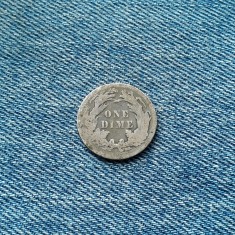 1q - 1 One Dime 1891 Statele Unite ale Americii / USA / SUA / argint