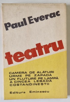 TEATRU de PAUL EVERAC , 1984 foto
