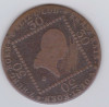 Ungaria Austria 30 Krajczar Kreuzer 1807 B Kormoczbanya (Kremnitz) URIASA 38 mm, Europa, Cupru (arama)