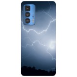Husa compatibila cu Motorola G20 model Thunderstorm, Silicon, TPU, Viceversa, Transparent, Carcasa