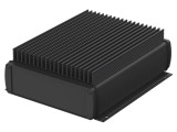 Carcasă BOPLA cu panou și radiator ALUBOS 1600 cu lame de fixare