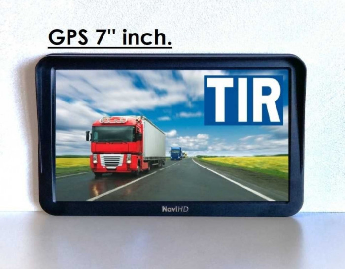 GPS Navigatie HD 7&quot; GPS AUTO GPS TIR GPS CAMION GPS HARTI IGO FULL EUROPA 2024