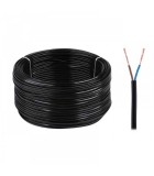 Cablu electric OMY 2x0.75 300V negru Cabletech