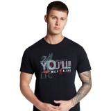 FC Liverpool tricou de bărbați YNWA Line black - S