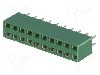 Conector 20 pini, seria HV-100, pas pini 2.54mm, TE Connectivity - 1-215307-0