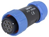 Mufă SP21 Mamă 7P IP68 15A 500V