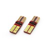Set becuri auto cu LED CANBUS compatibil T10e W5W 24 SMD Alb 12V 24V, destinat competitiilor auto sau off-road, Amio