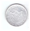 Moneda 500 lei 1944, zgariata, curata, Argint