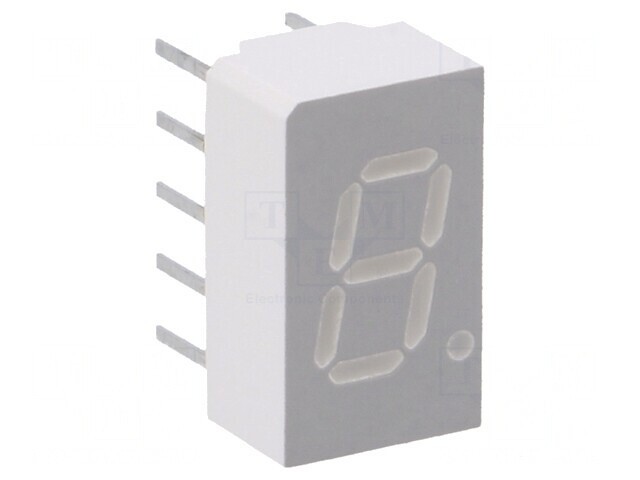 Afișaj LED 7 Segmente Galben 7.62mm