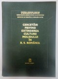 CERCETARI PRIVIND EXTINDEREA CULTURII MOLIDULUI IN R.S. ROMANIA de GGH. MARCU...GH. PLORESCU , 1974