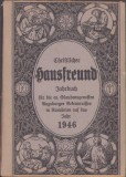 HST C450 Christlicher Hausfreund Jahrbuch 1946 Sibiu calendar săsesc