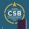 CSB Large Print Personal Size Reference Bible, Purple Leathertouch