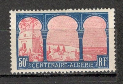 Franta.1930 100 ani Algeria SF.13 foto