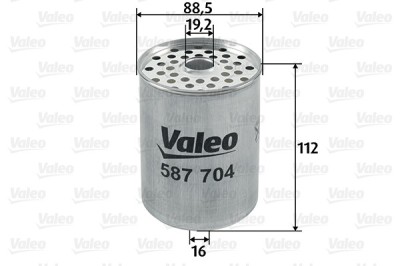 VALEO 587704 filtru combustibil foto