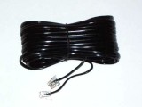 Cablu telefon mufat 2m negru