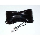 CABLU TELEFON EXTENSIE NEGRU 15M