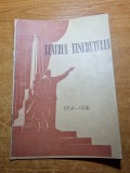 program teatrul tineretului 1954-1955-serban cantacuzino,olga tudorache