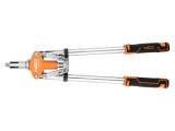 Masina de nituit manuala NEO TOOLS, manere bicomponente, 465mm, pentru nituri pop aluminiu si otel