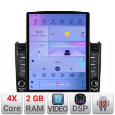 Navigatie Hummer H2 2008-2009 ecran tip TESLA 9.7&quot; cu Android Radio Bluetooth Internet GPS WIFI 2+32 DSP Quad Core v1 CarStore Technology