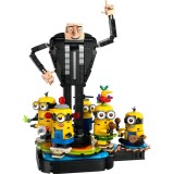 LEGO DESPICABLE ME4 GRU SI MINIONII DIN CARAMIZI 75582