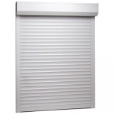 Oblon rulant, alb, 140 x 150 cm, aluminiu, vidaXL
