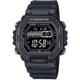 Cumpara ieftin Ceas Barbatesc Casio Collection MWA-110HB-1BVEF, Digital, Curea Rasina, 47mm, Water Resist 10ATM