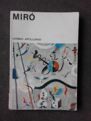 Miro , Umbro Apollonio , 1970 foto
