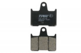 Plăcuțe fr&acirc;nă față/spate, utilizare: offroad/route/scooters, material: organic, 57,1x59,7x8mm compatibil: HONDA CB; KAWASAKI GTR, ZX-14R, ZX-7RR, ZZR;, Trw