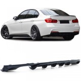 Difuzor spate Performance negru mat potrivit pentru BMW F30 F31 320 325 328 330 335 Performance AutoTuning
