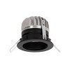 Spot LED rotund Neptune 10W 4000K IP44, negru, Metsan