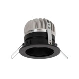 Spot LED rotund Neptune 10W 4000K IP44, negru, Metsan