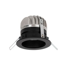 Spot LED rotund Neptune 10W 4000K IP44, negru, Metsan