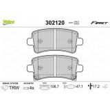 Valeo set placute frana, frana disc First