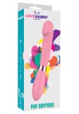 Vibrator clasic de lux cu un ax vibrator flexibil, o forma ergonomica Pop