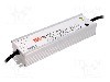 Alimentator pentru LED, 89...179V DC, 700mA...1,4A, 0,25kW, MEAN WELL - HLG-240H-C1400A