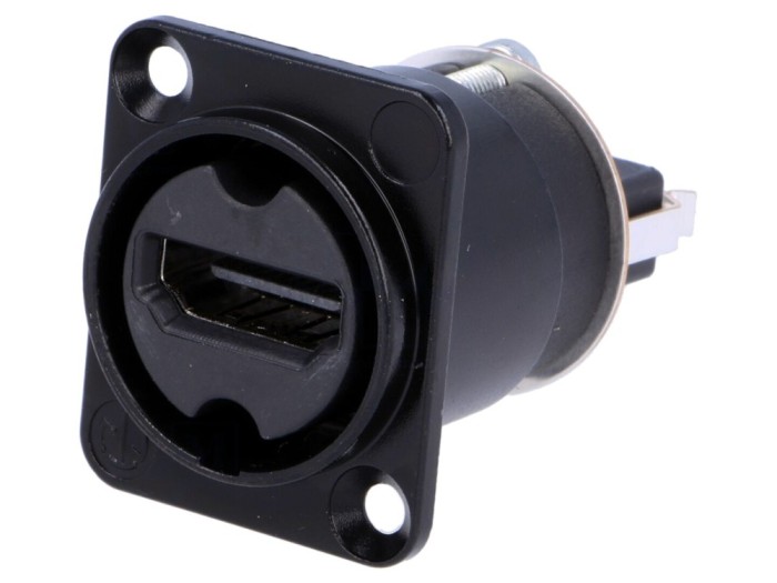 Adaptor HDMI dublu ecranat aurit