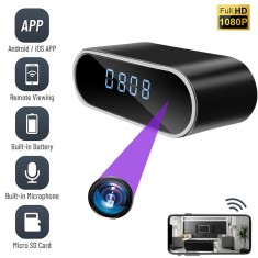 Camera Spion WIFI, TSS-CB02 Ascunsa in Ceas de Birou ,Full HD