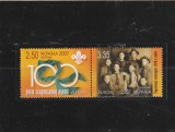 Ucraina 2007 - Europa CEPT, Cercetasi , serie 2 valori, dantelate, diptic MNH,Mi.856-857